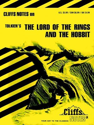 cover image of CliffsNotes on Tolkien's The Lord of the Rings & The Hobbit